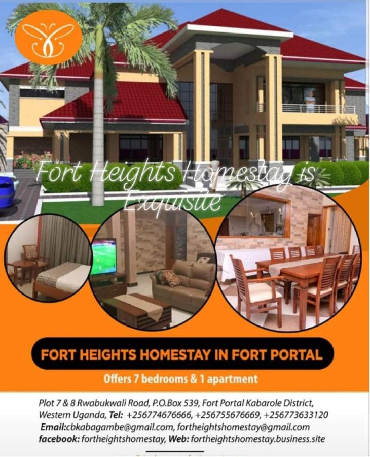 Fort Heights Homestay Fort Portal المظهر الخارجي الصورة